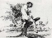 Francisco Goya Esto es peor oil